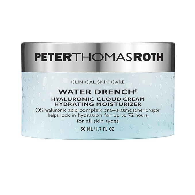 Peter Thomas Roth | Water Drench Hyaluronic Cloud Cream | Hydrating Moisturizer for Face, Up to 7... | Amazon (US)