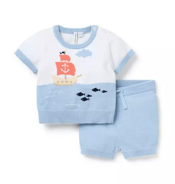 Baby Pirate Ship Matching Set | Janie and Jack