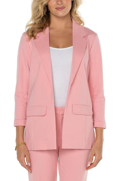 PETITE BOYFRIEND BLAZER WITH PRINCESS DARTS | Liverpool Jeans