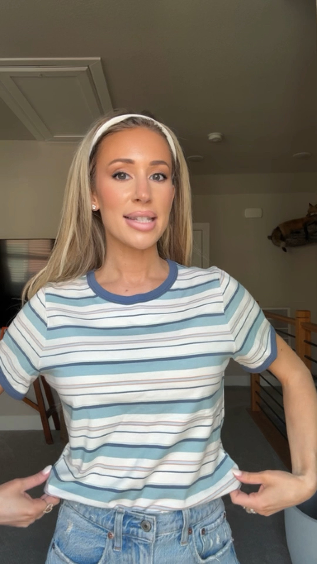 Cutest striped tee from @abercrombie wearing XS

Abercrombie haul. Abercrombie finds. Spring outfit. Spring style. Basics. Casual spring outfit. Outfit inspo. 