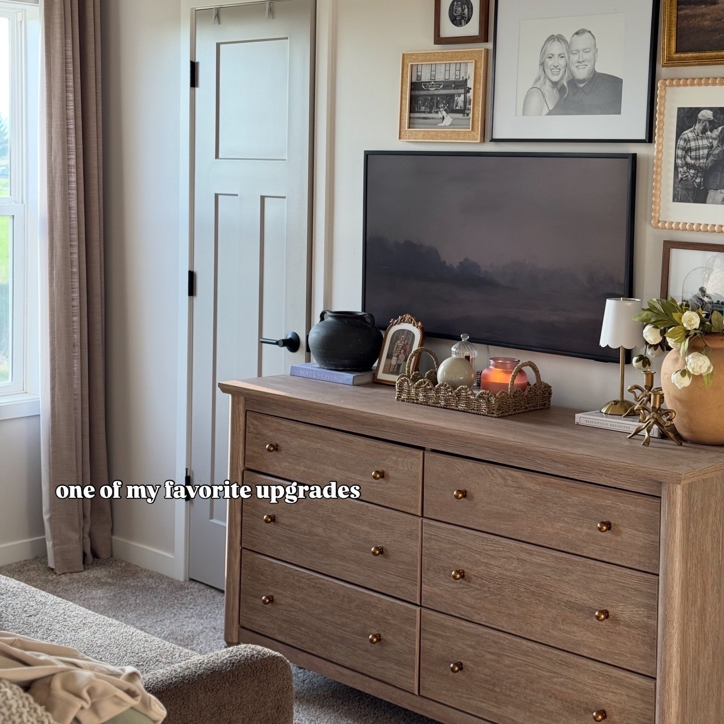 Love this bedroom upgradee