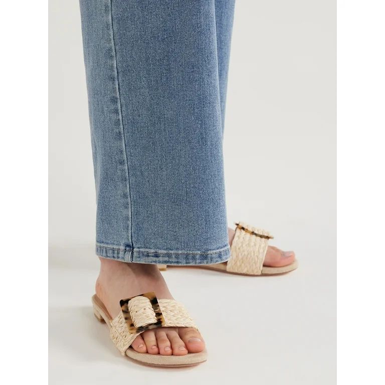 Scoop Women's Buckle Slide Sandals | Walmart (US)