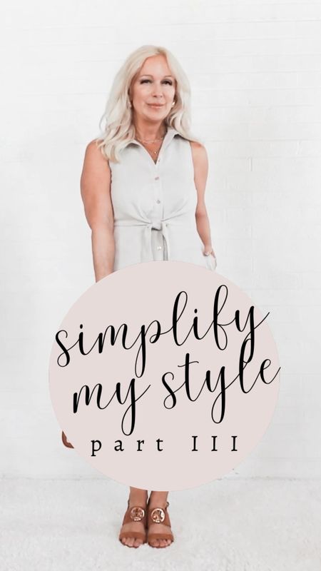 Simplify My Style Part III:  Minimize Jewelry & Accessories

Summer Outfit / Spring Outfit / Over 50 / Over 60 / Over 40 / Classic Style / Minimalist / Neutral / Effortless Style



#LTKOver40 #LTKStyleTip #LTKVideo