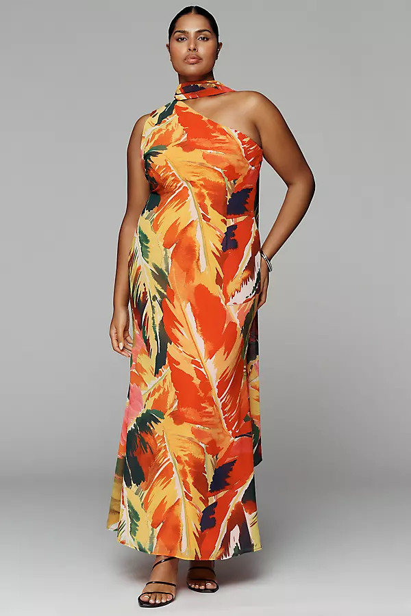 Sarita One-Shoulder Maxi Dress | Anthropologie (US)