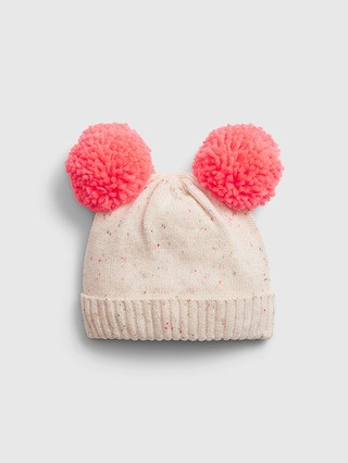 Toddler Pom Pom Knit Hat | Gap (US)