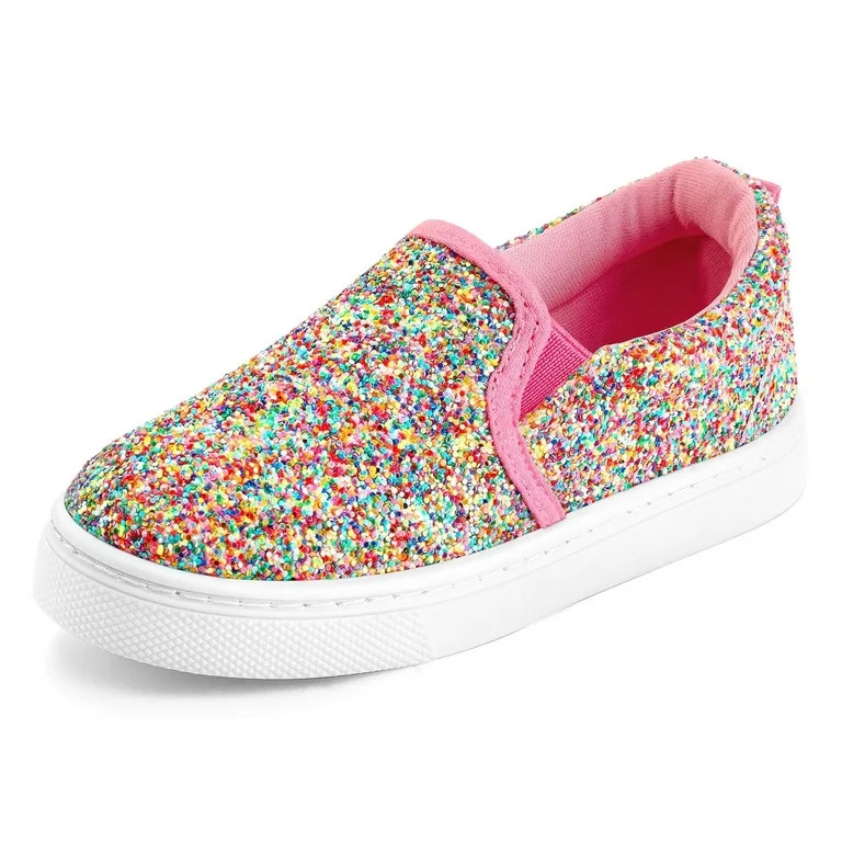 Bocca Kid's Slip on Sneakers Candy Girls Canvas Walking Shoes Size 2 | Walmart (US)