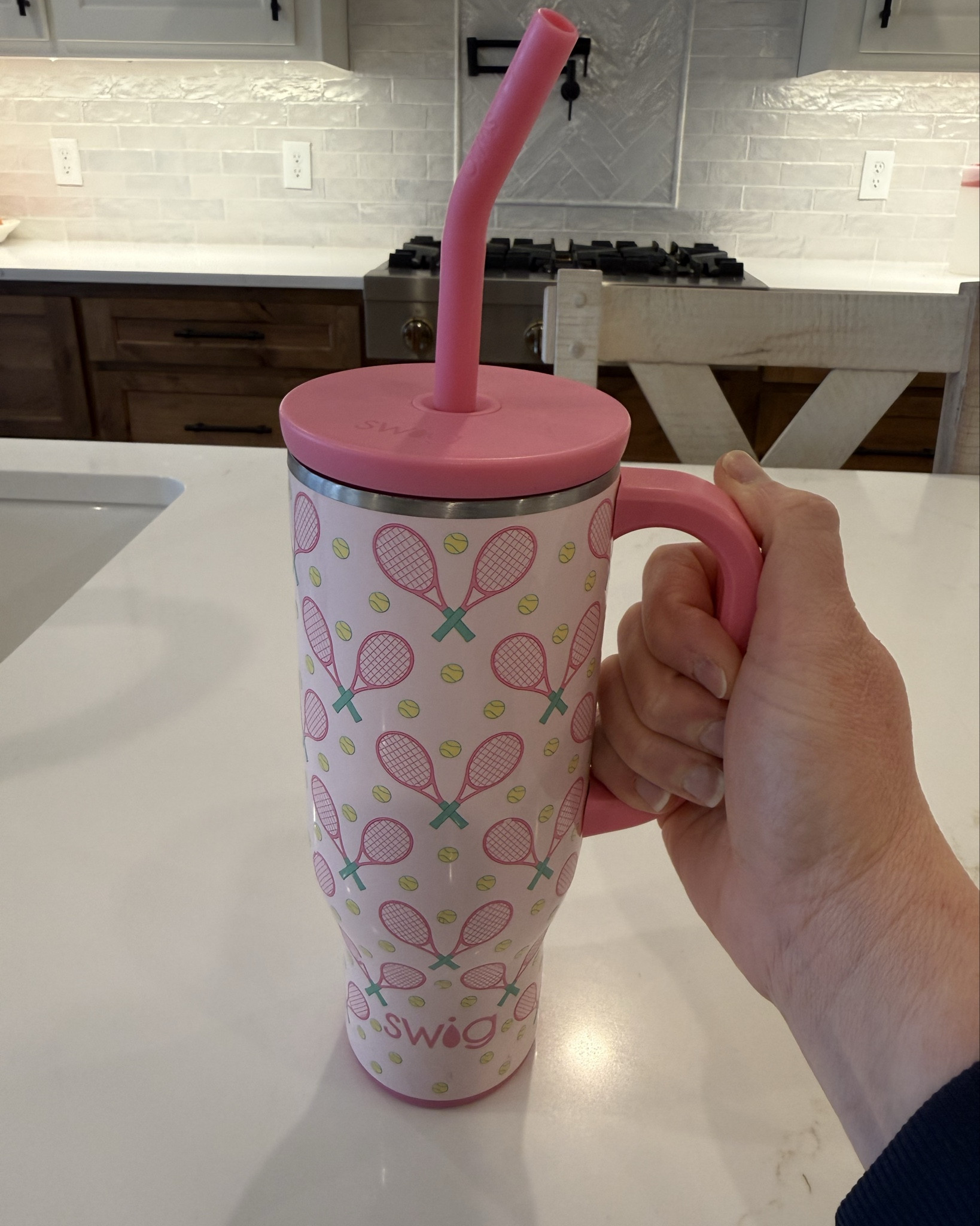 By far my favorite cup!! Not only do I love Swig Life products but the size (30 oz) is perfect!  Add the handle and matching straw and it’s the perfect combo! 

#LTKmorningroutine #LTKmomlife