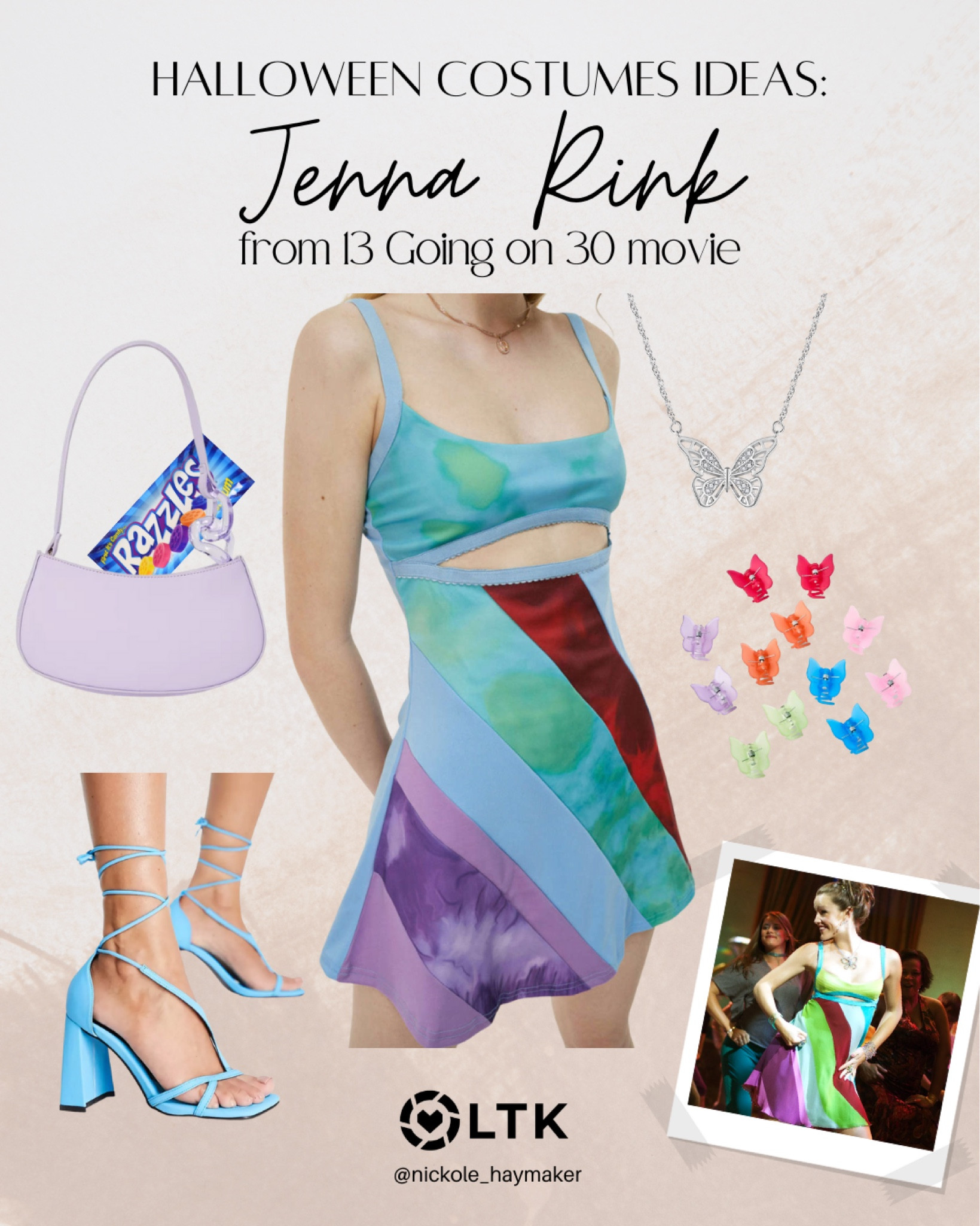 13 Going on 30 costume!!! Everything is under $100 in total. #halloweencostume #costume #13goingon30 

#LTKunder100 #LTKHalloween #LTKSeasonal