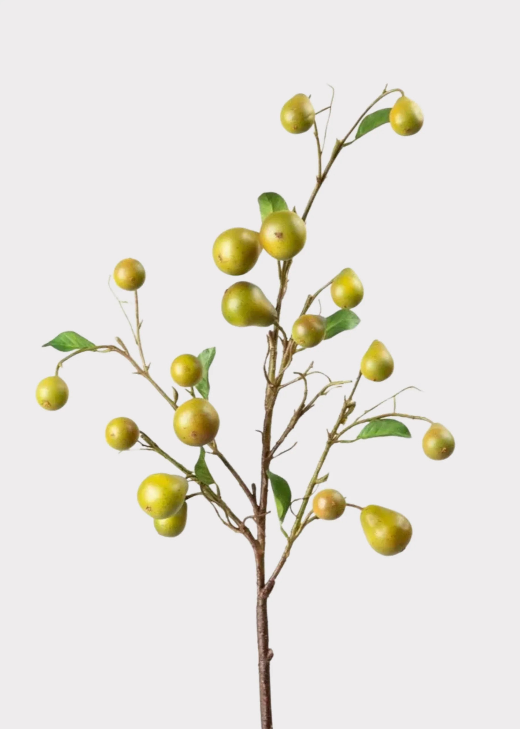Faux Pear Fruit Branch | Artificial Fruit at Afloral | Afloral