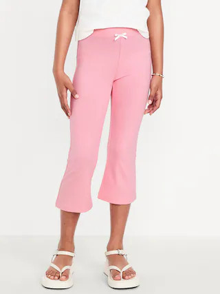 High-Waisted Kick Flare Leggings for Girls | Old Navy (US)