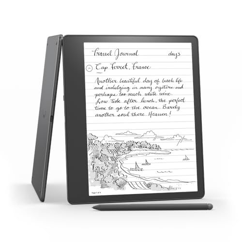 Amazon Kindle Scribe (16 GB) the first Kindle and digital notebook, all in one, with a 10.2” 30... | Amazon (US)