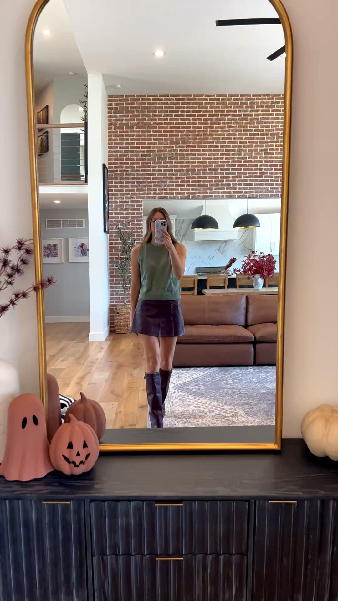 Fall styles from Target. Faux leather, skirt, sweater, boots  

#LTKFindsUnder50 #LTKOver40 #LTKSeasonal