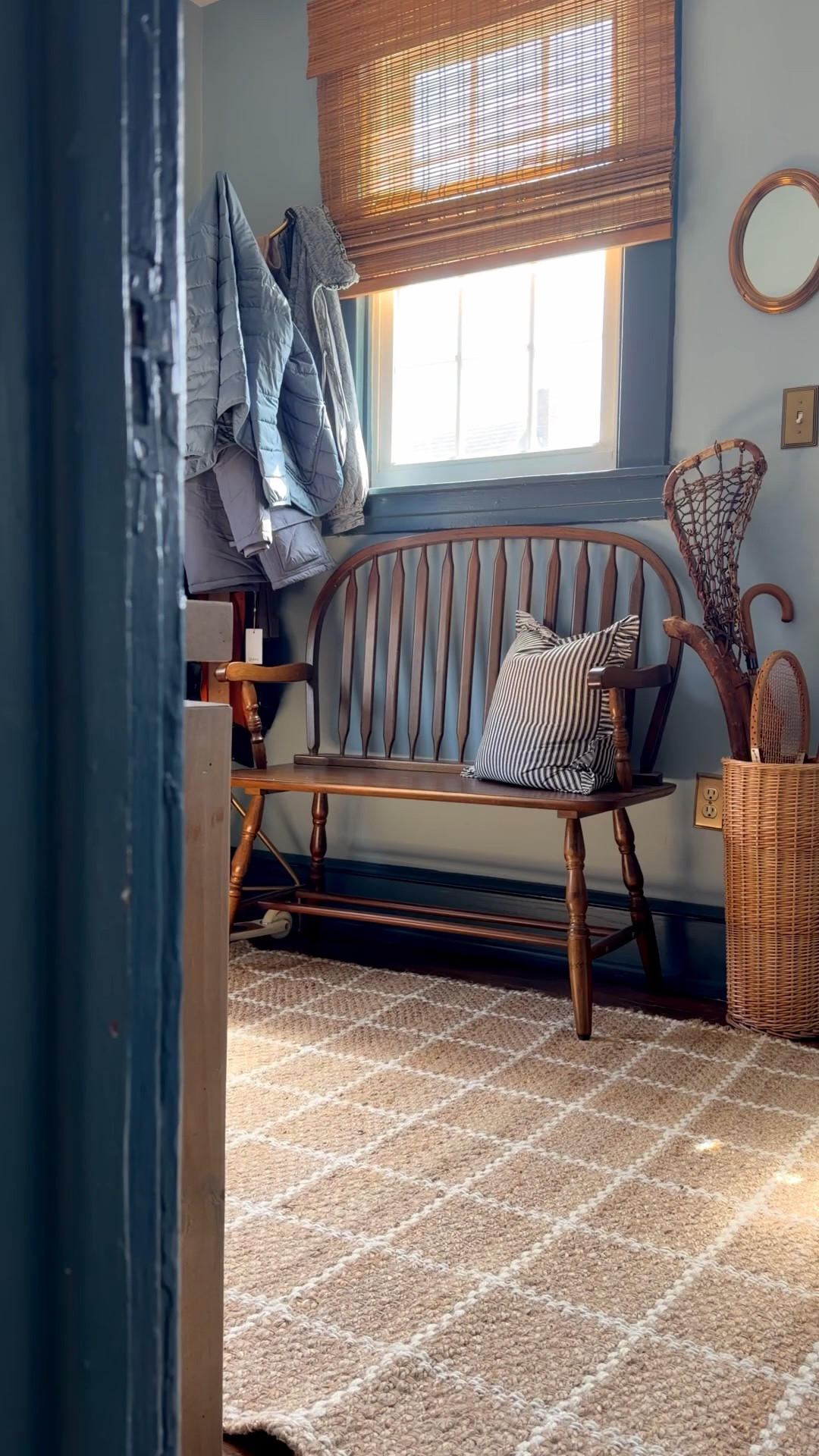 The @amazon Big Spring Sale is on and you know @loloirugs always comes through with the best deals! I love the simplicity of this @chrislovesjulia #cljxloloi rug for any mudroom! Comment RUG to shop 