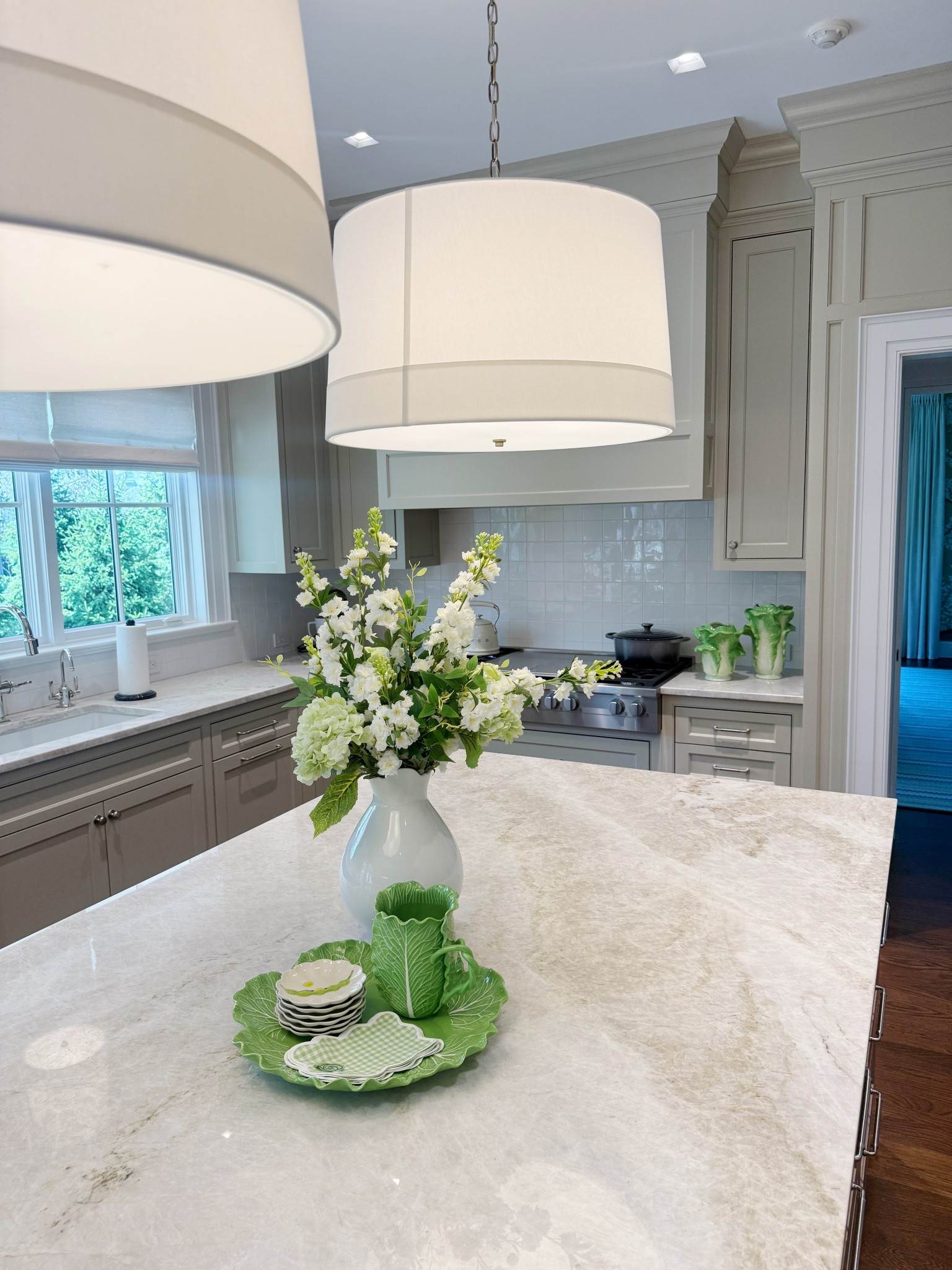 Spring kitchen island refresh! 