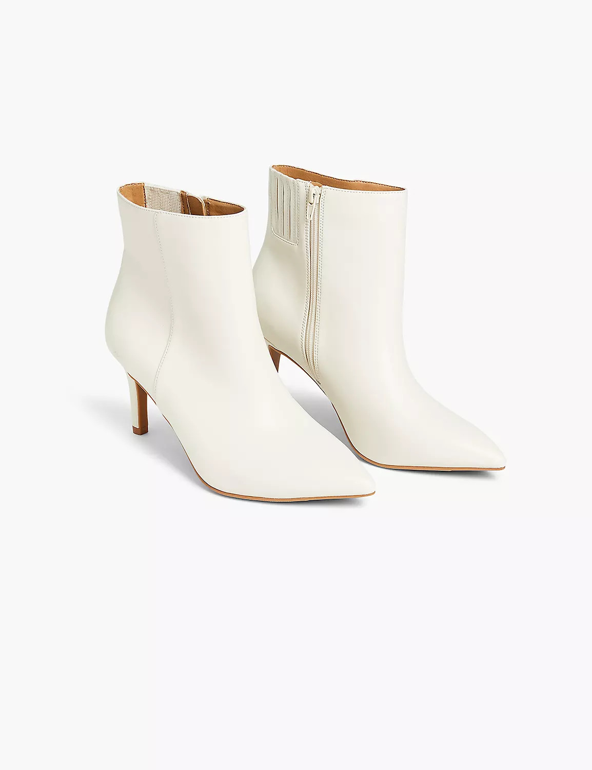 Dream Cloud Faux-Leather Pointed-Toe Stiletto Bootie | LaneBryant | Lane Bryant (US)