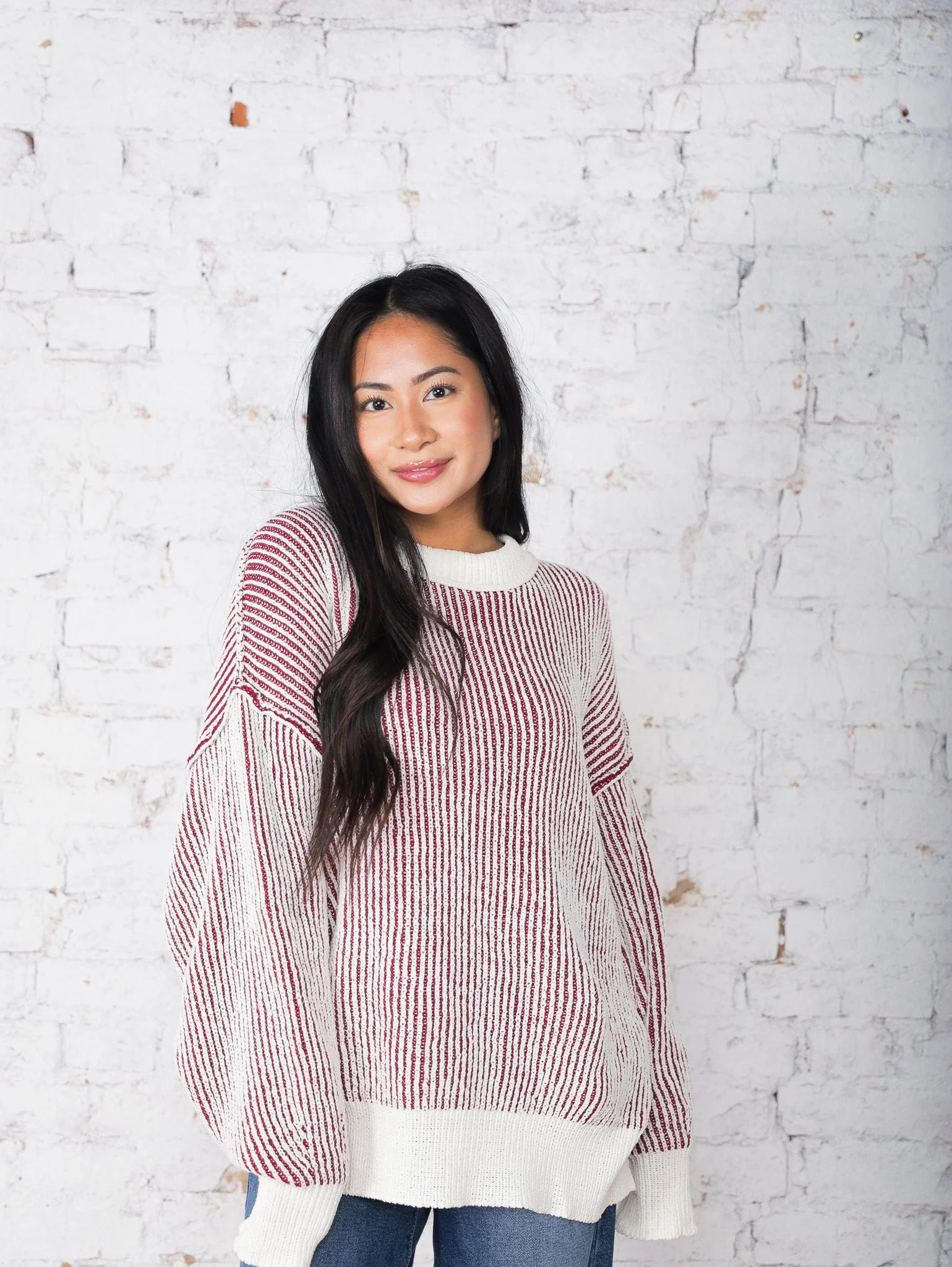 Simone Balloon Sleeve Sweater - Molly Green | Molly Green