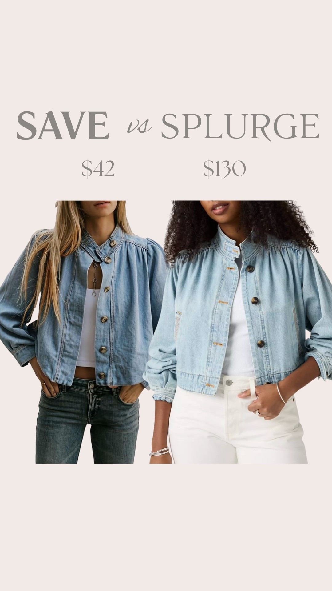 Save vs splurge

#LTKdayinmylife #LTKmomlife #LTKootd