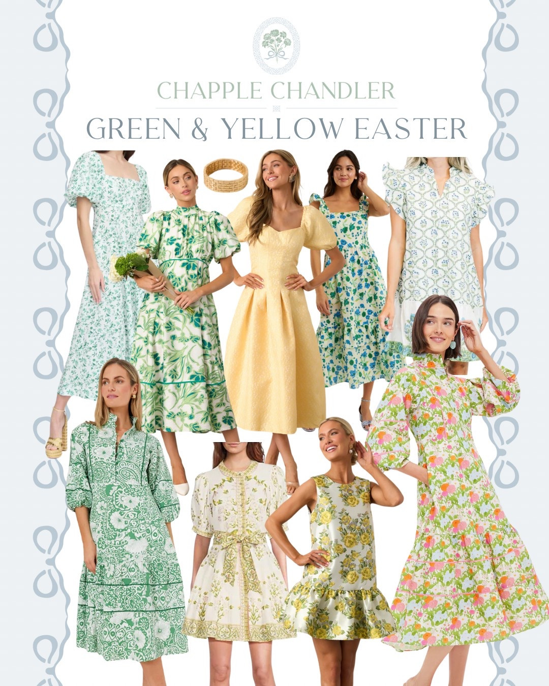 Green and Yellow Easter Dress Edit!

Loving these new colors for spring! That yellow dress — stunner! Give me all the greens though! 

Women’s preppy classic Grandmillennial fashion spring dresses

#LTKFindsUnder100 #LTKShoeCrush #LTKSeasonal