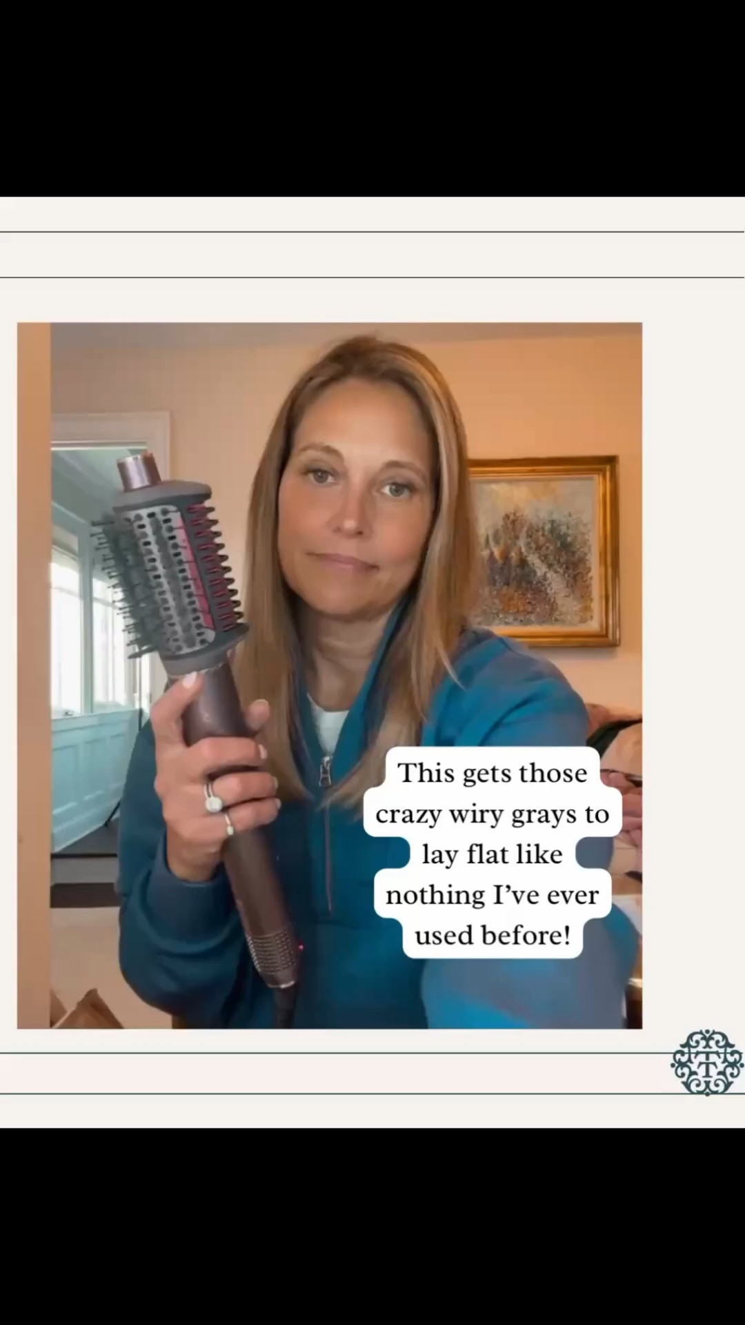 Gray hair can be stubborn but this easily smoothes them out leaving my hair looking sleek! s

#LTKBeauty #LTKOver40 #LTKMidsize