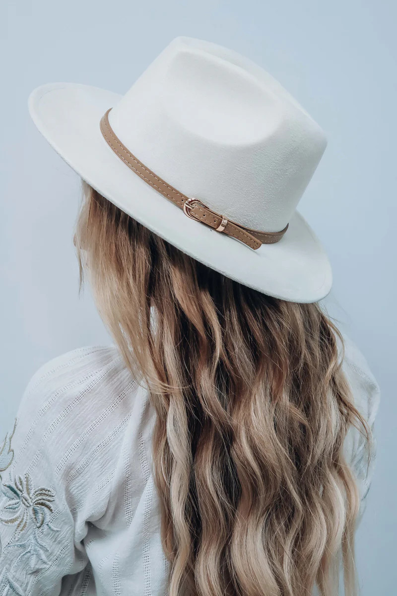 Barn Gate Hat: Ivory/Tan | Shophopes