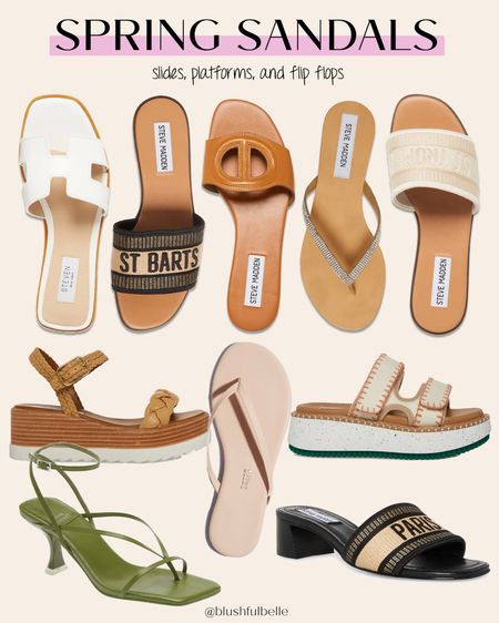 I’m currently crushing on these spring/summer sandals! I realized that I only have 1 pair of flip flops and the rest of my “sandals” are heels…so needless to say it’s time to up my sandal game this year! Loving the slide silhouette the most 🫶🏻 so easy to dress up or down! 

Travel outfit, vacation outfit, summer outfit

#LTKshoecrush #LTKSeasonal #LTKFind