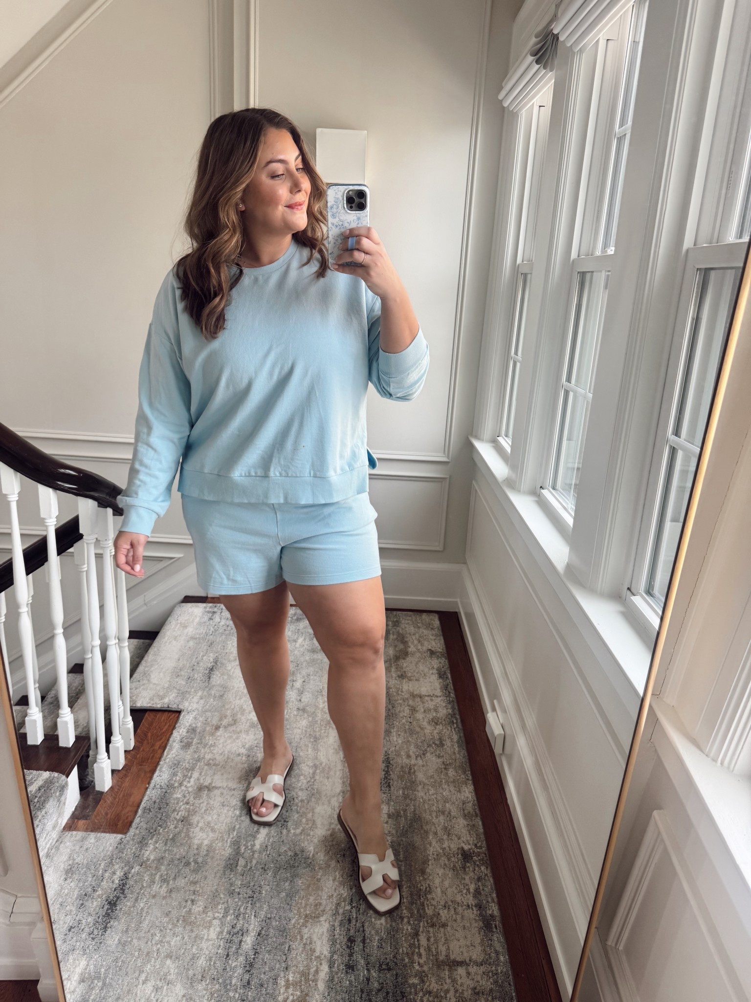 Wearing size 1 (14-16) in both top & shorts. 

#LTKStyleTip #LTKPlusSize #LTKSeasonal