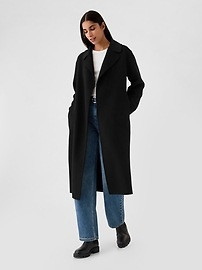 Belted Double-Faced Wool Coat | Gap (US)