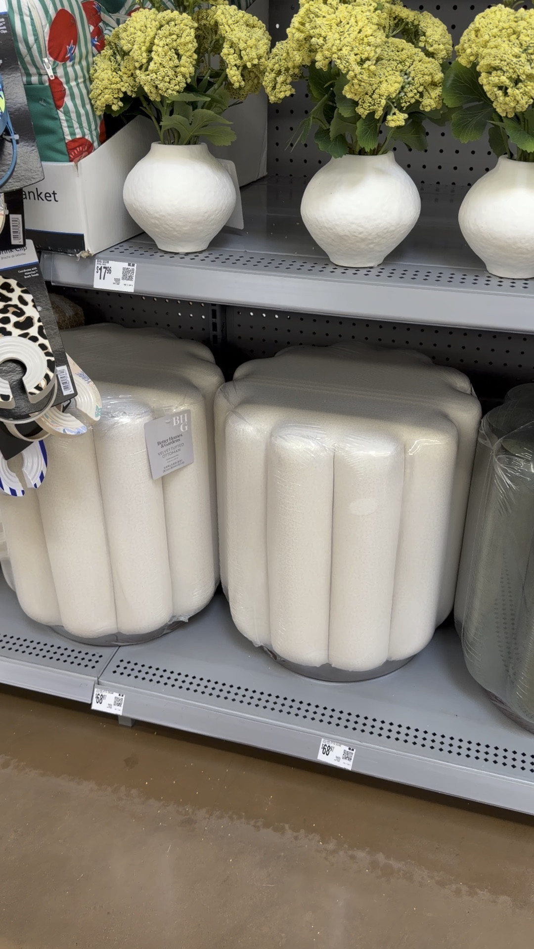 Anthro inspired scalloped ottoman fat Walmart!

#LTKHome