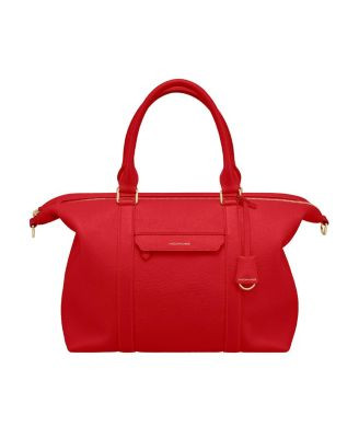Maison de Sabre Large Leather Weekender Bag | Bloomingdale's (US)