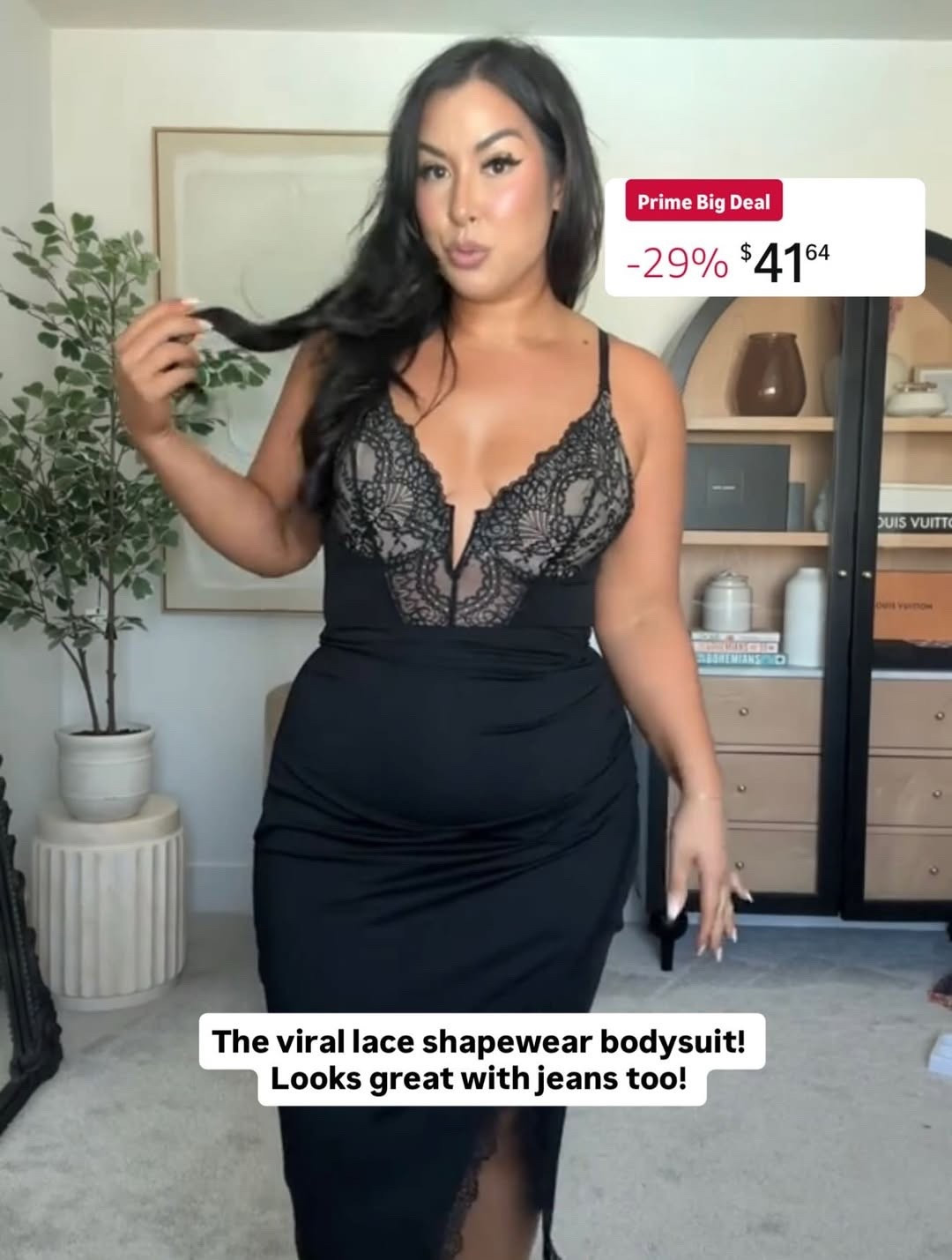 Amazon prime deals- lace shapewear bodysuit! 

Midsize fashion, amazon fashion, fall fashion, amazon prime deals

#LTKMidsize #LTKSeasonal #LTKStyleTip