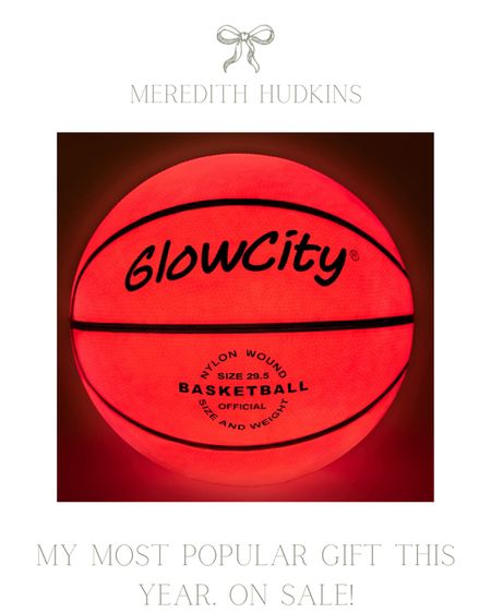 This glow in the dark basketball has been my most popular holiday gift for kids this year! Fun and affordable Christmas gift for boys, girls, kids, teens and tweens. Sports gifts, budget friendly, Amazon finds, Christmas gift idea, gifts for kids, cyber Monday, holiday deals and sales #LTKCyberweek

#LTKkids #LTKunder50