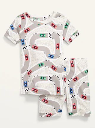 Unisex Printed Pajama Shorts Set for Toddler &#x26; Baby | Old Navy (US)