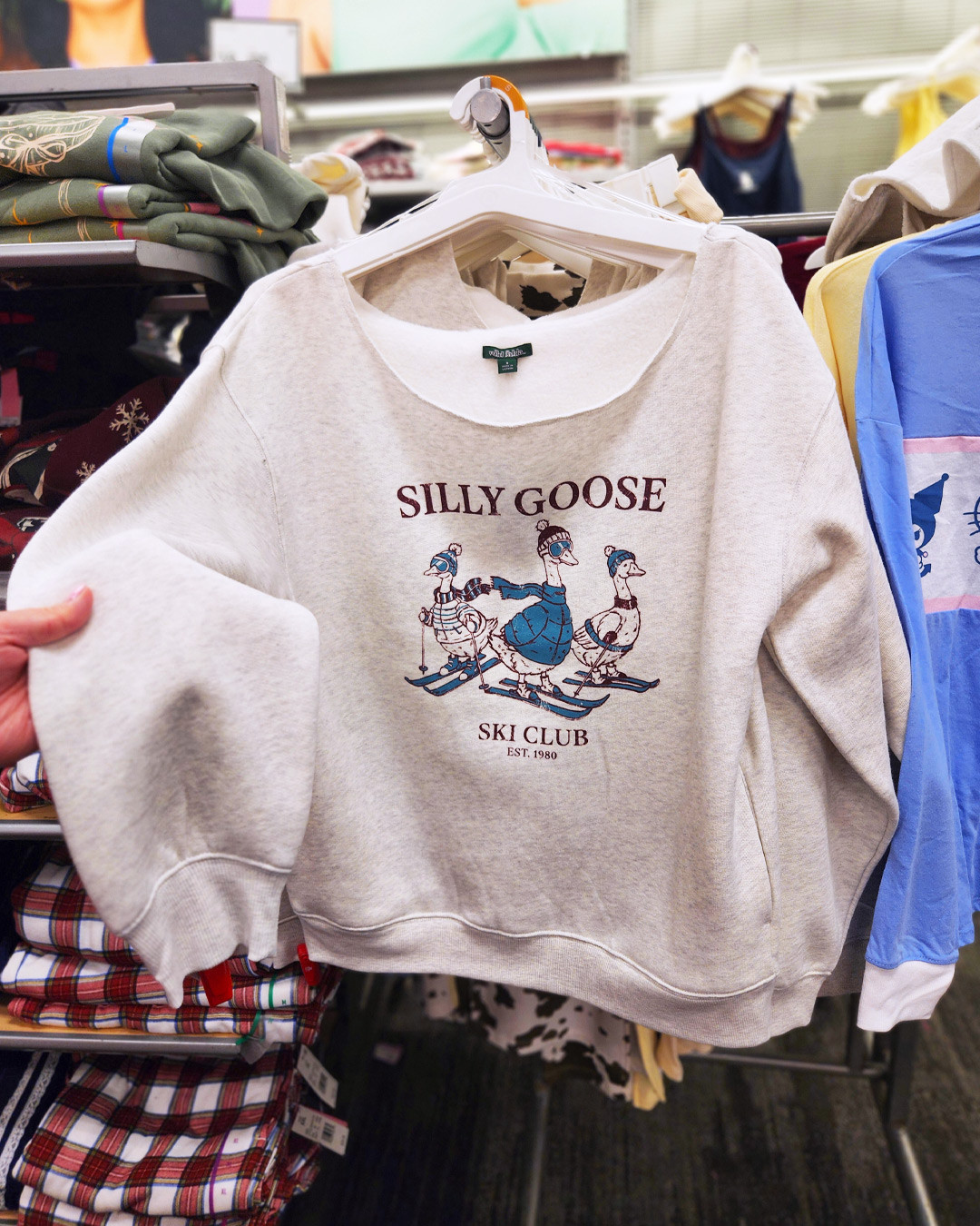 Wild Fable Silly Goose Sweatshirt

#targetstyle #womensfashion 

 #LTKSeasonal #LTKFindsUnder50