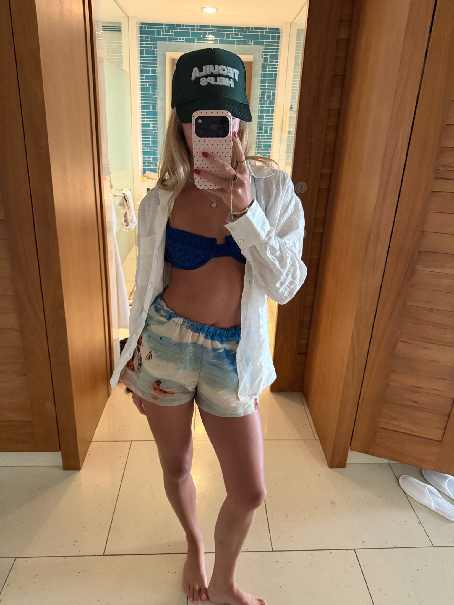 My outfit for the Bahamas we went deep sea fishing! I am wearing my favorite @VETCHY    bikini size xs. My linen button down is gap size small and my shorts I’m obsessed @renttherunway    code RTRXSVOSEN50 From @cultgaia

#LTKootd #LTKTravel #LTKSwim