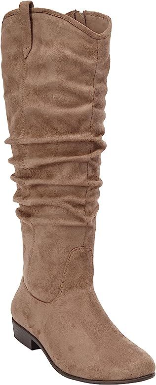 Comfortview Women's Wide Width The Roderick Wide Calf Boot | Amazon (US)