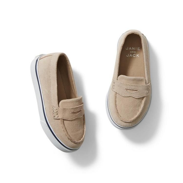Suede Penny Loafer | Janie and Jack