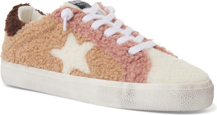 Colorblock Teddy Texture Sneaker | Nordstrom Rack