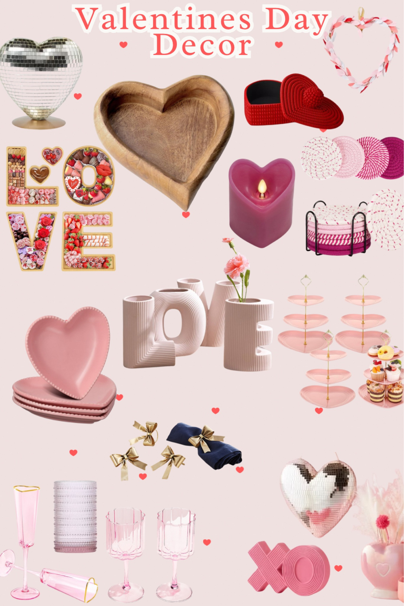 Valentines Day Table decor