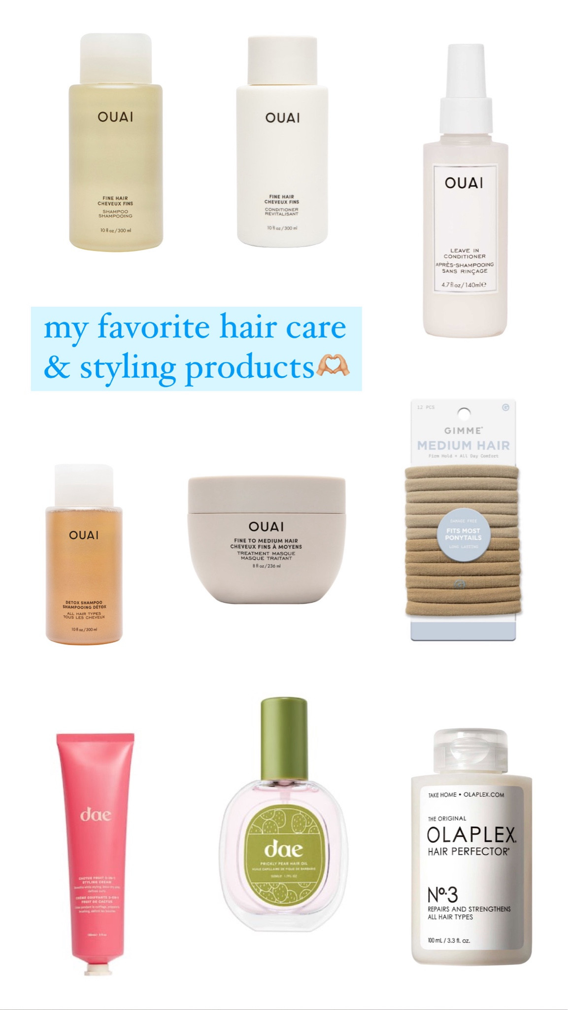 my favorite hair care & styling products! 

#LTKbeauty #LTKGiftGuide #LTKfindsunder50