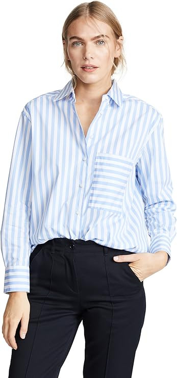 AYR Women's The Deep End Button Down Shirt | Amazon (US)