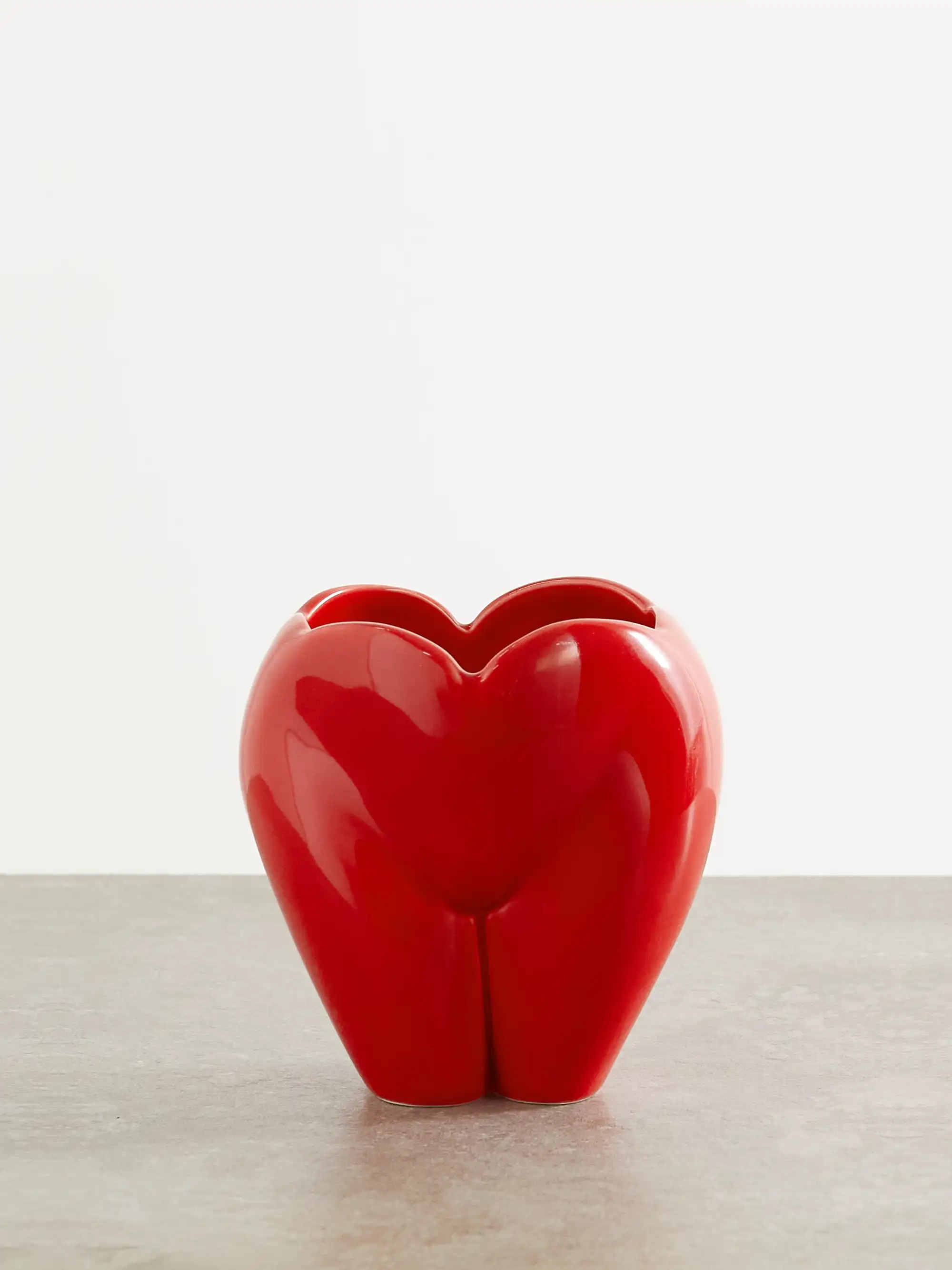 Bottom of my Heart ceramic vase | NET-A-PORTER (UK & EU)