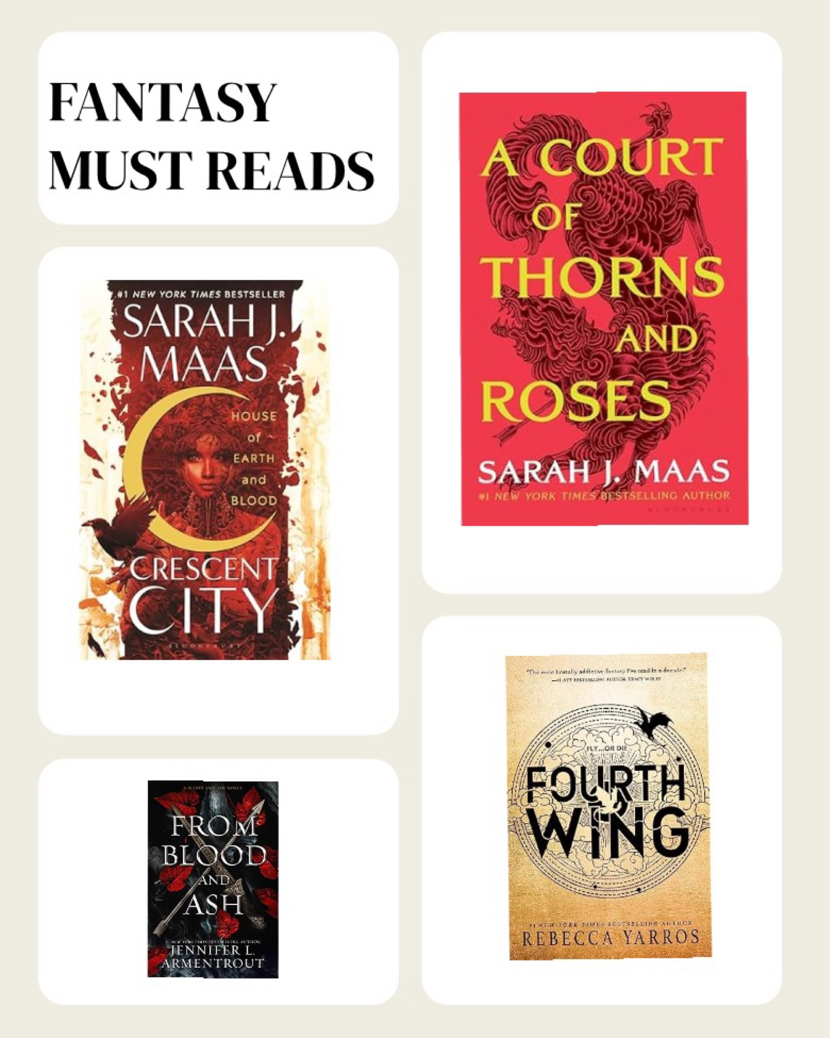 Fantasy must reads!! 