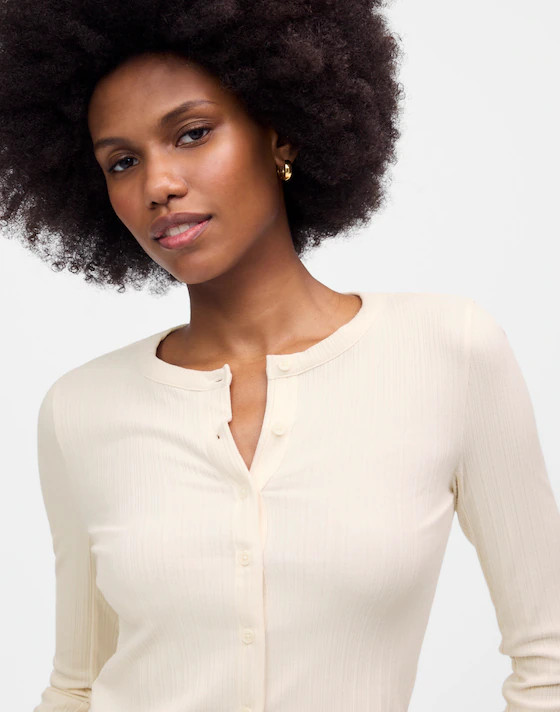 Flared-Sleeve Cardigan | Madewell