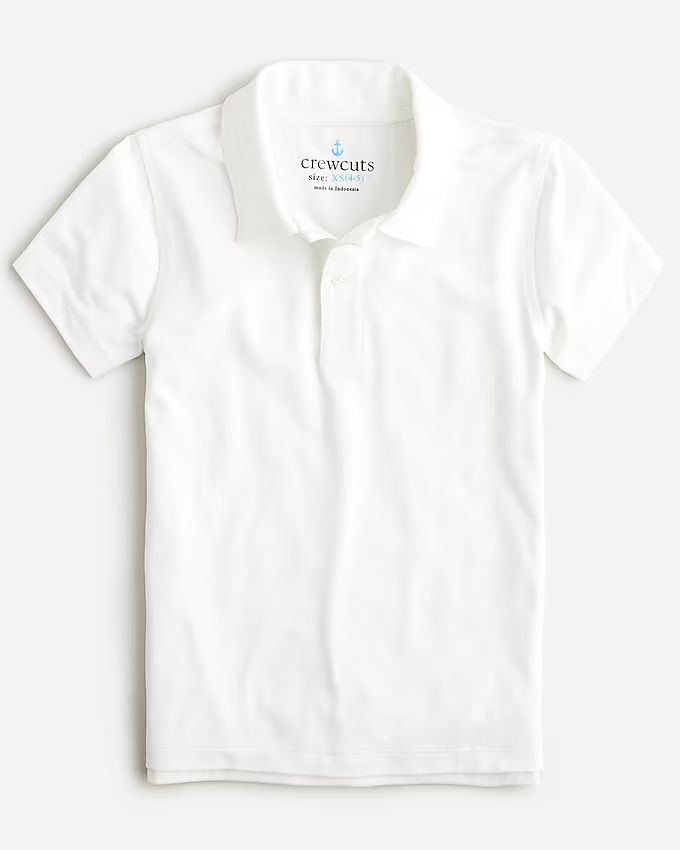 Boys' short-sleeve active polo shirt | J.Crew US