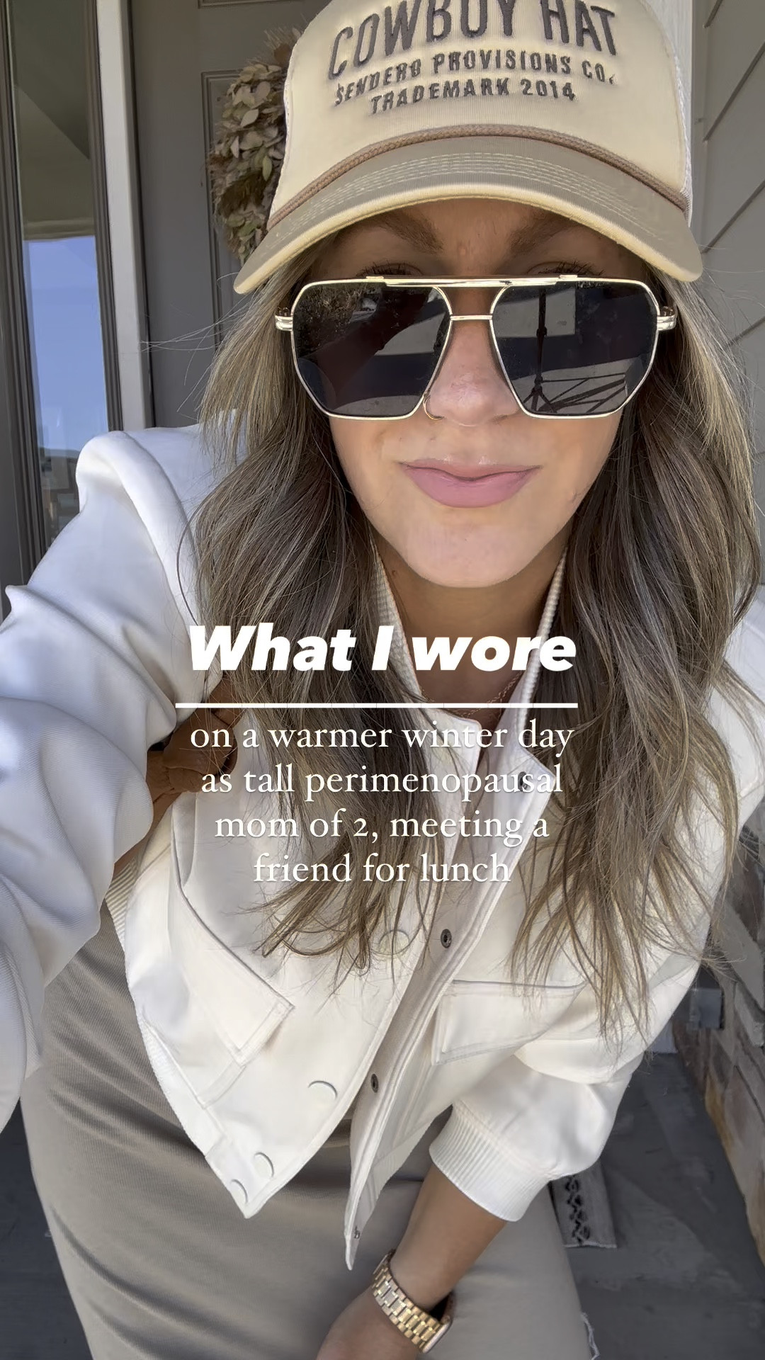 What I wore on a warm winter day 

Dress - medium
Jacket- large
Sneakers - 11

#LTKStyleTip #LTKMidsize