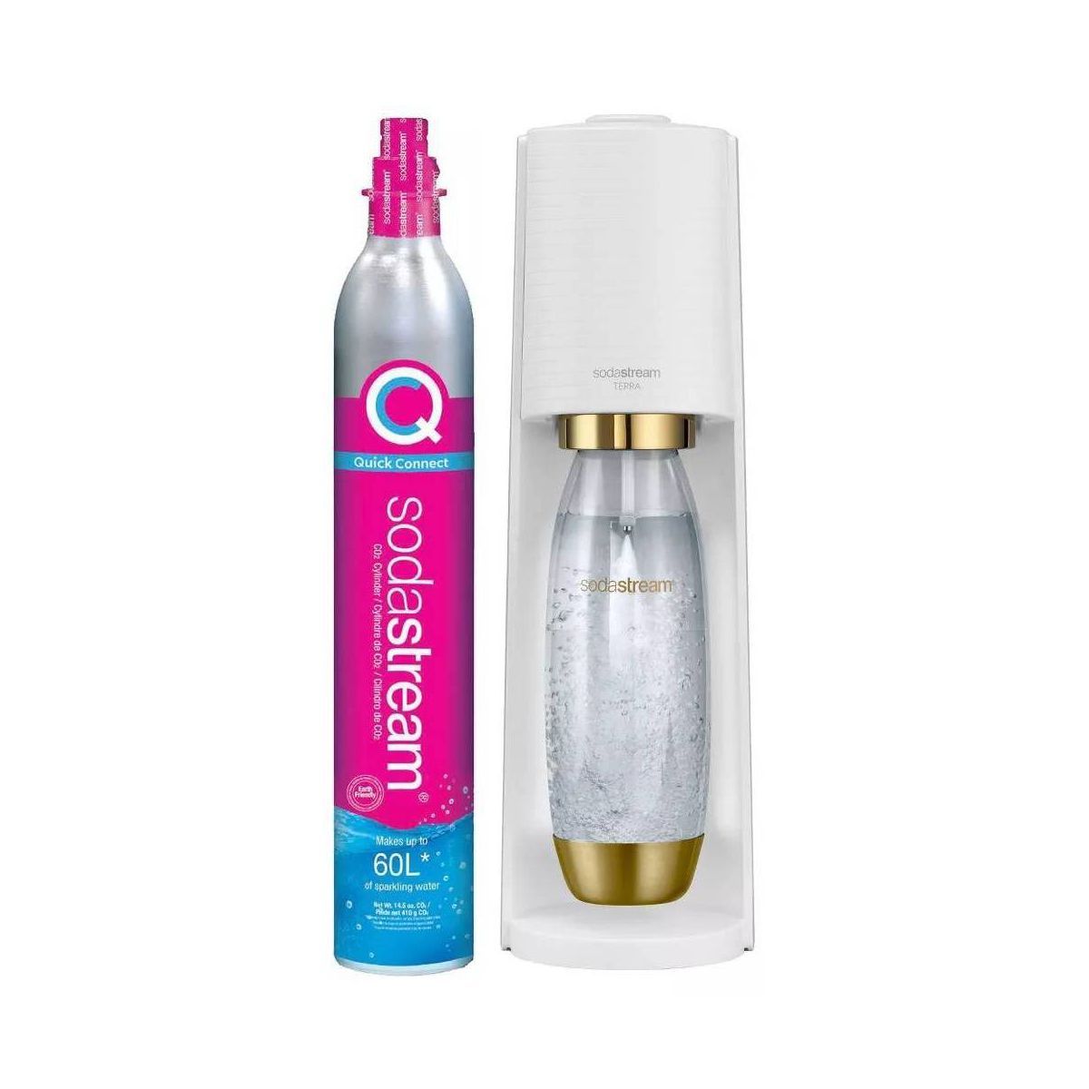 SodaStream Terra Sparkling Water Maker with CO2 and Carbonating Bottle | Target