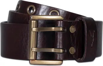 AllSaints Eyelet Distressed Leather Belt | Nordstrom | Nordstrom