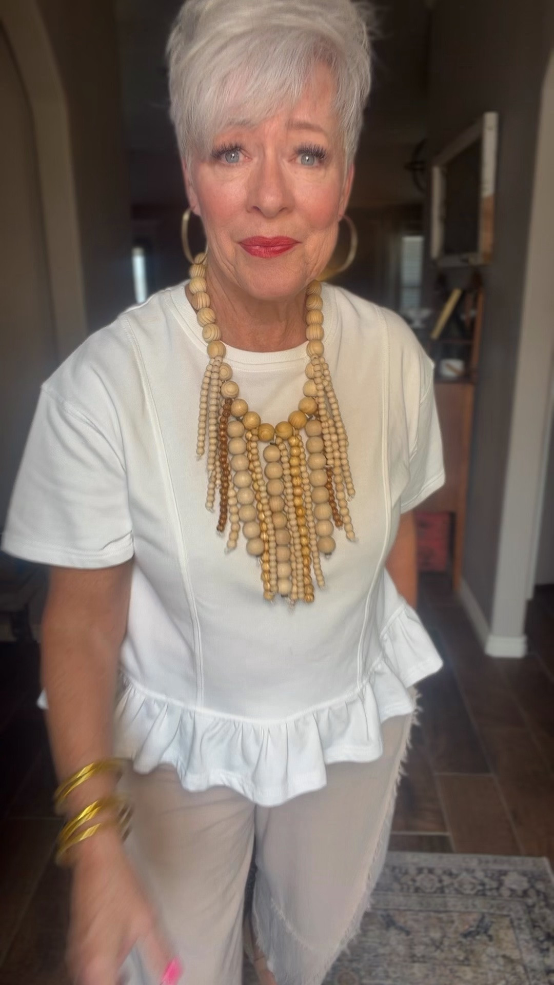 Love this outfit! 🤎✨ But this @hellobaabs necklace? It takes the whole look over the top! 🙌

Sometimes it’s that ONE accessory that pulls everything together—and this necklace is definitely it! 😍

#LTKootd #LTKOver40 #LTKMidsize