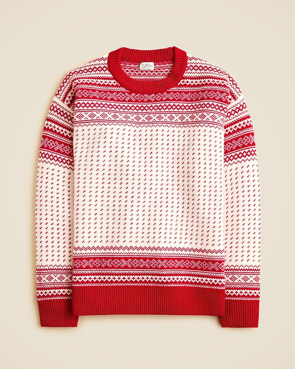 Fair Isle wool sweater | J. Crew US