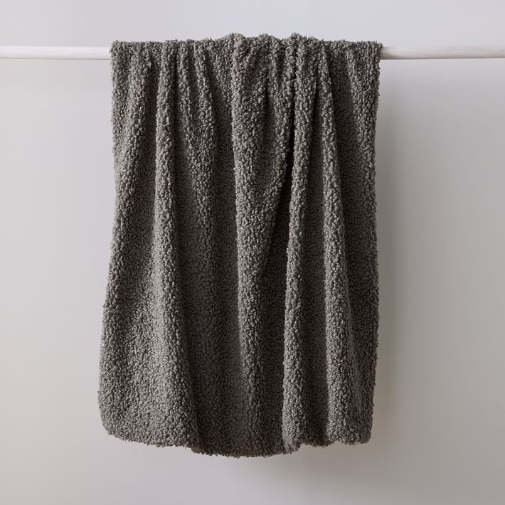Cozy Faux Shearling Throw | West Elm (US)